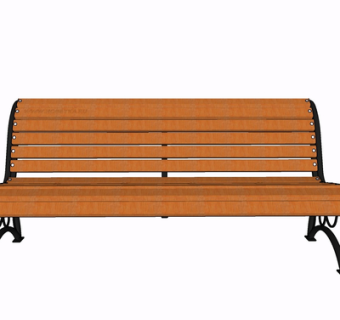 现代公用椅su模型