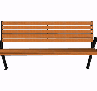 现代实木公用椅su模型