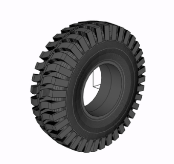 现代轮胎su模型