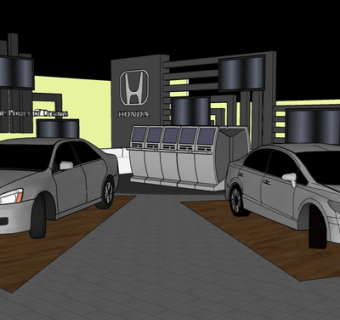 现代本田汽车su模型