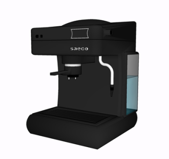 现代饮水机su模型