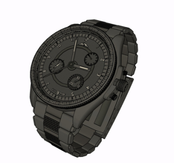 现代运动手表su模型