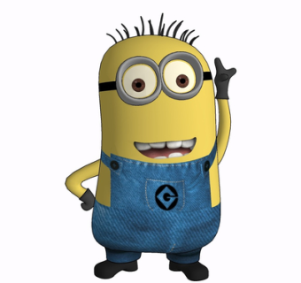 现代小黄人摆件su模型