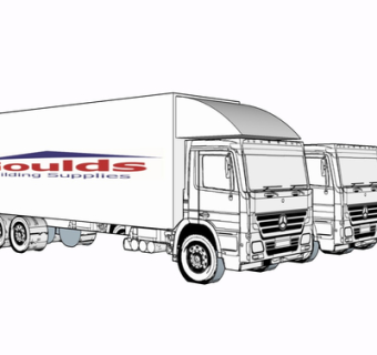 现代货车su模型