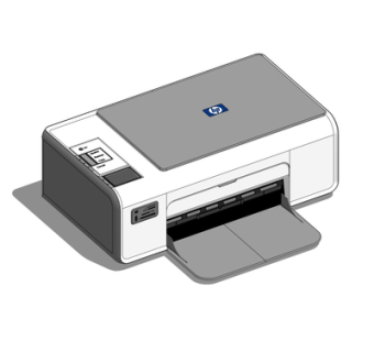 现代打印机su模型