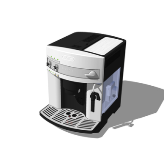 现代饮水机su模型