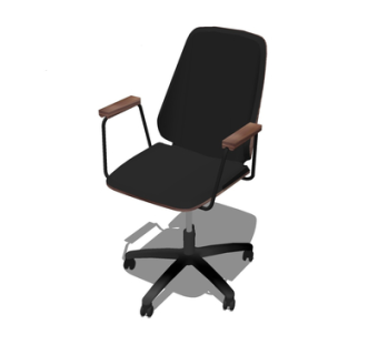 现代办公椅su模型
