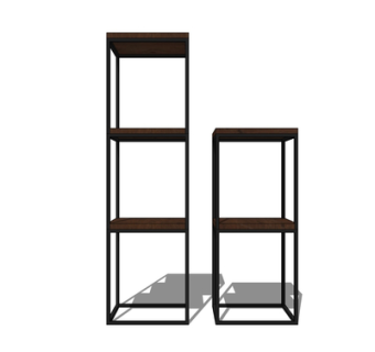 现代装饰架su模型