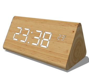 现代实木电子闹钟su模型