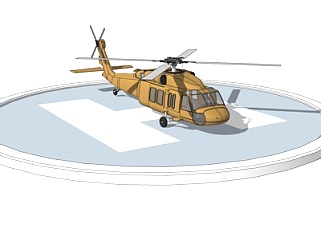 现代<em>直升飞机</em>su模型