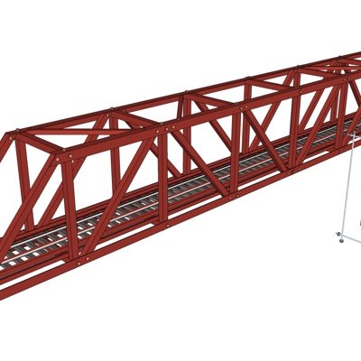 现代金属桥梁su模型