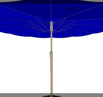 现代遮阳伞su模型