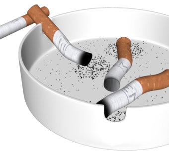 现代陶瓷烟灰缸su模型