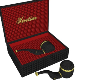 现代金属烟斗su模型