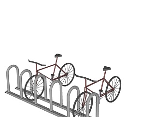 现代<em>自行车</em>su模型