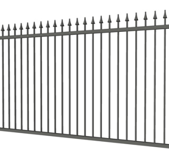 现代金属护栏su模型