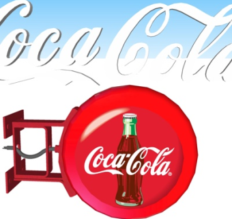 工业风金属广告牌su模型