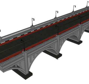 现代桥梁su模型