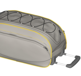 现代小型行李箱su模型