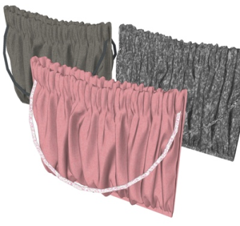 现代布艺袋子su模型