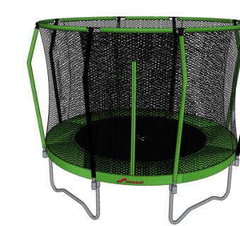 现代蹦蹦床su模型