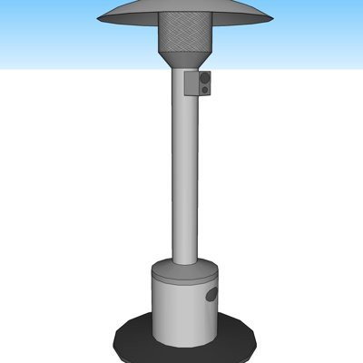 现代路灯su模型