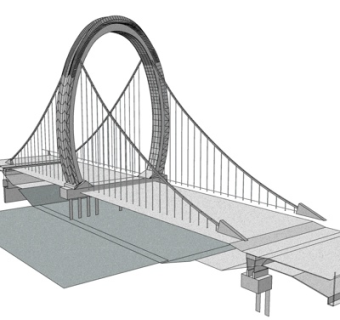 现代桥梁su模型