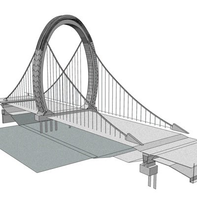 现代桥梁su模型