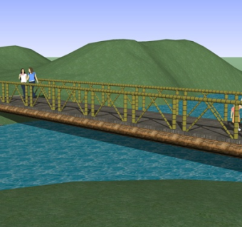 现代桥梁su模型