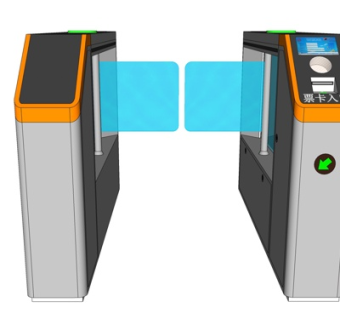 现代刷卡闸门su模型