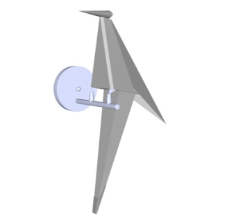 现代金属壁灯su模型