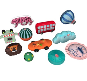 现代玩偶汽车玩具su模型