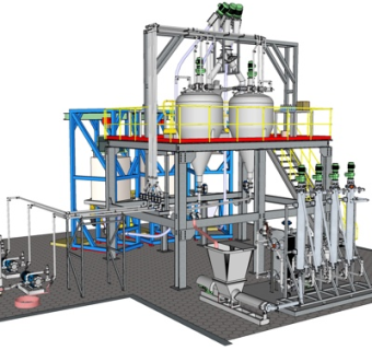 现代工业设备su模型