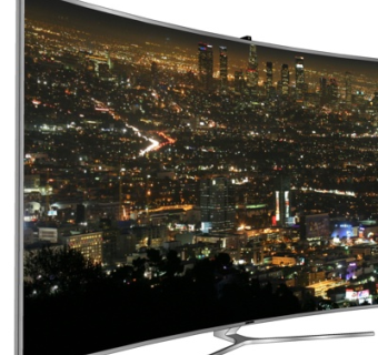 现代曲面液晶电视su模型