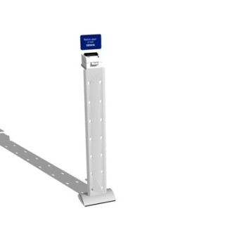 现代门禁刷卡器su模型