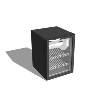 现代消毒柜su模型