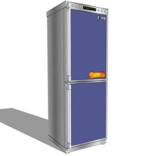 现代LG冰箱su模型