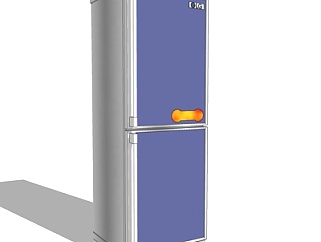 现代LG冰箱su模型