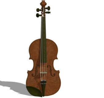 现代大提琴su模型