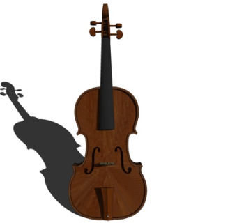 现代大提琴su模型