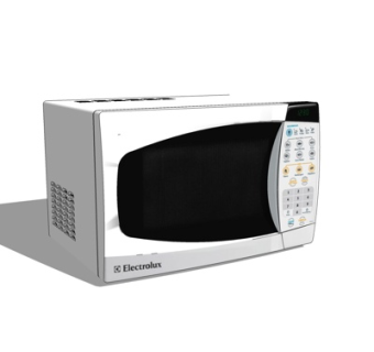 现代微波炉su模型