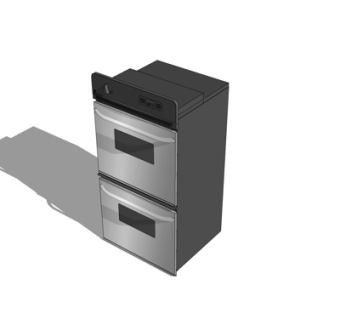 现代消毒柜su模型
