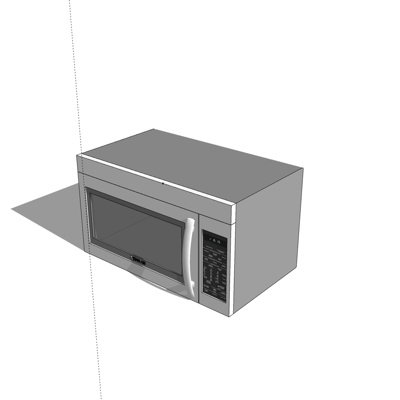 现代微波炉su模型