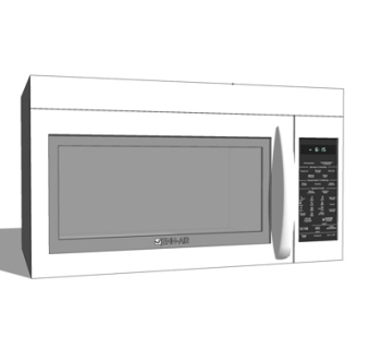 现代微波炉su模型