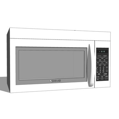 现代微波炉su模型