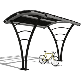 现代单车车架su模型