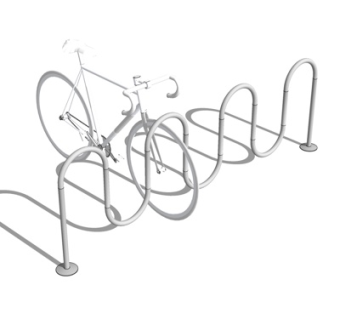 现代单车车架su模型