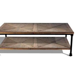 北欧茶几su模型