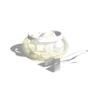 现代餐具su模型