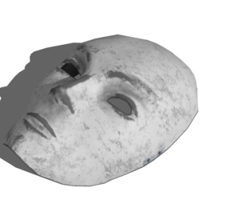 现代面具su模型